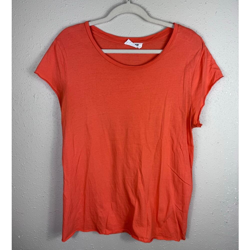 Double Zero Orange Tee Womens Size Large